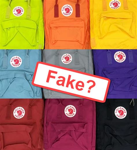 i cant tell if my fjallraven bag is fake|fjällräven counterfeit kanken.